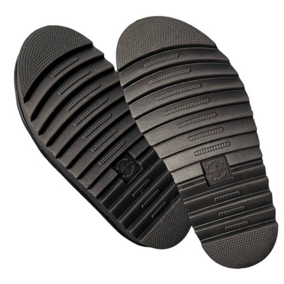 DR. MARTENS Blair Hydro Leather Strap Sandals in Peach Beige Pisa Size 7 - Picture 7 of 7